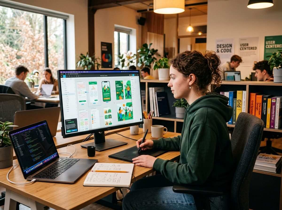 GRAPHIC DESIGNING & UI